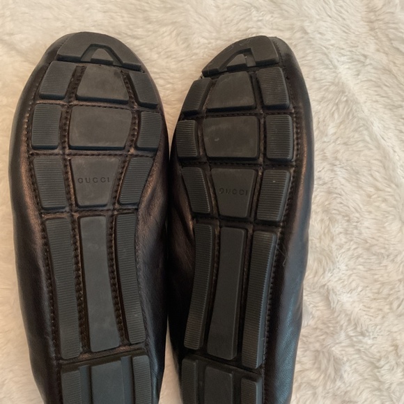 Gucci Loafers Black with Wooden Buckle - Picture 3 of 5